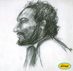 modeldrawings portrait portræt croquisdrawings modeltegninger croquis charlotte scheel