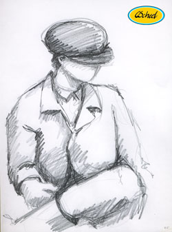 modeldrawings theatre teater croquisdrawings modeltegninger croquis charlotte scheel