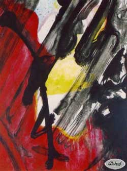 warm-red-painting-modern-maleri-moderne-rød-jazz